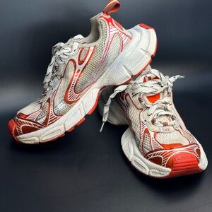Balenciaga Men’s 3XL Low Top Sneakers White/Red EU 42 US 9 – Pre-Owned